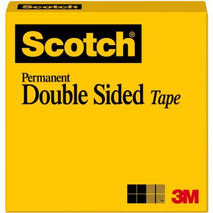 Picture of Scotch Double-Sided Tape, 1/2inx 1,296in, Clear