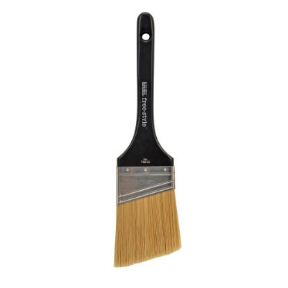 Picture of Liquitex Free-Style Large-Scale Paint Brush, 3in, Angualr Bristles, Synthetic, Black