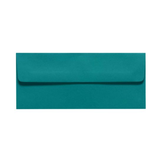 Picture of LUX #10 Envelopes, Peel & Press Closure, Teal, Pack Of 50