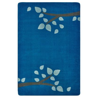 Picture of Carpets for Kids KIDSoft Branching Out Decorative Rug, 6ft x 9ft, Blue