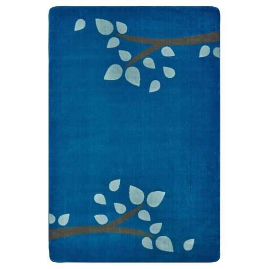 Picture of Carpets for Kids KIDSoft Branching Out Decorative Rug, 6ft x 9ft, Blue