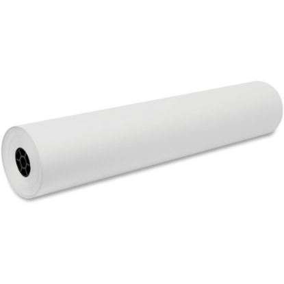 Picture of Pacon Decorol Flame-Retardant Paper Roll, 36in x 1000ft, White