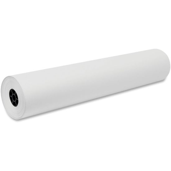 Picture of Pacon Decorol Flame-Retardant Paper Roll, 36in x 1000ft, White