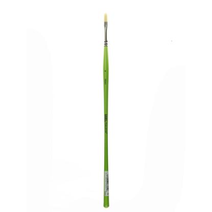 Picture of Liquitex Free-Style Detail Paint Brush, Synthetic, Size 2, Filbert Bristle, Green