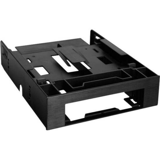 Picture of Icy Dock FLEX-FIT Trio MB343SP Drive Bay Adapter Internal - Black - 3 x Total Bay - 1 x 3.5in Bay - 2 x 2.5in Bay