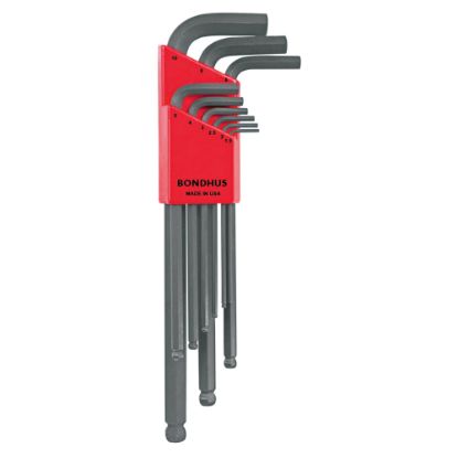 Picture of Bondhus 9-Piece Ball End Metric Hex Key Set