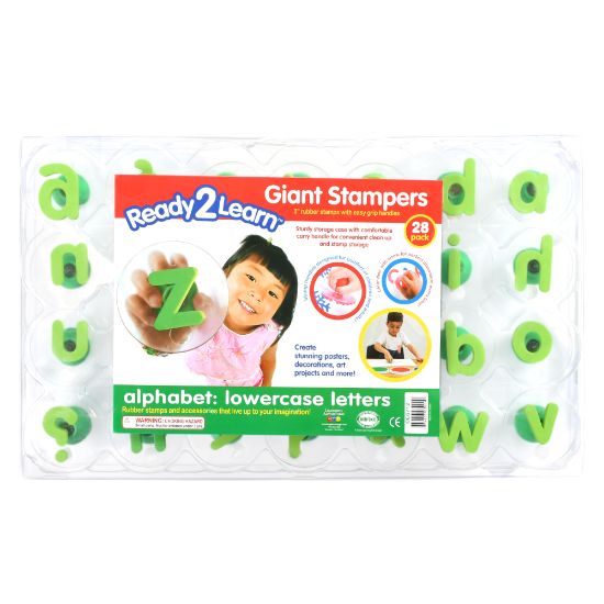 Picture of Ready 2 Learn Giant Stampers - Alphabet - Uppercase - Set Of 28