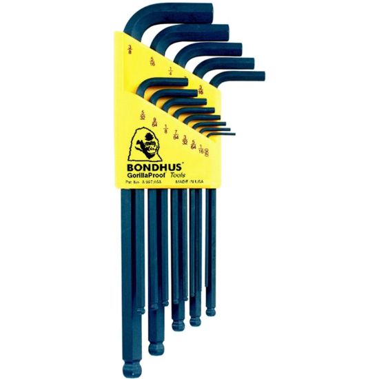 Picture of Bondhus 13-Piece Long Arm Ball End L Wrench Hex Key Set