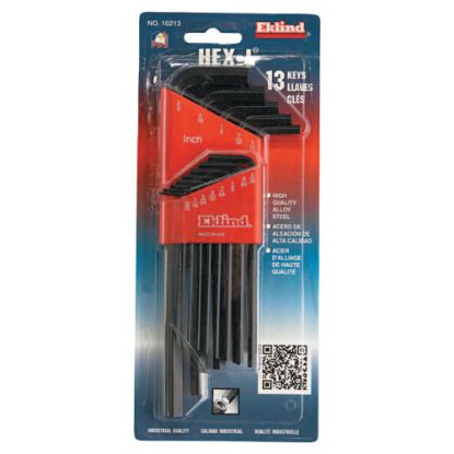 Picture of Eklind 13-Piece Long Arm L Hex Key Set