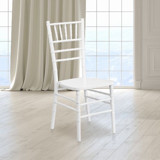 Picture of Flash Furniture HERCULES Series Chiavari Chair, White