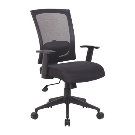 Picture of Boss Office Products Mesh-Back Task Chair, Black