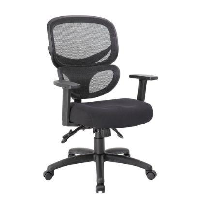 Picture of Boss Office Products Multifunction Mid-Back Task Chair, Black