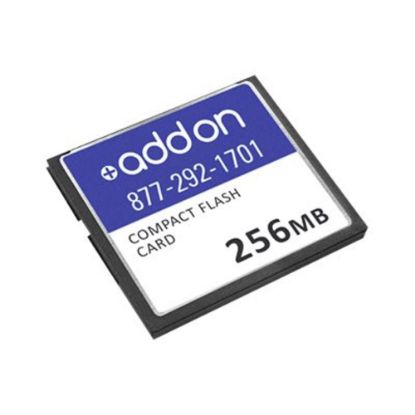 Picture of AddOn 256MB Cisco Compatible Compact Flash - Flash memory card - 256 MB - CompactFlash - for Cisco ASA 5505, 5510, 5520, 5540, 5550, 5560, 5580-20, 5580-40, 5585-X