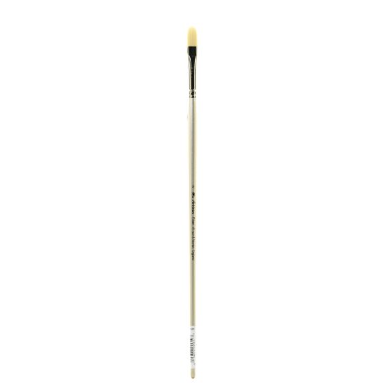 Picture of Winsor & Newton Artisan Series Paint Brush, Size 8, Filbert Bristle, Synthetic, Silver