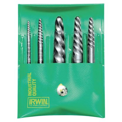 Picture of IRWIN Spiral Flute Extractor Set, 6-Extractors