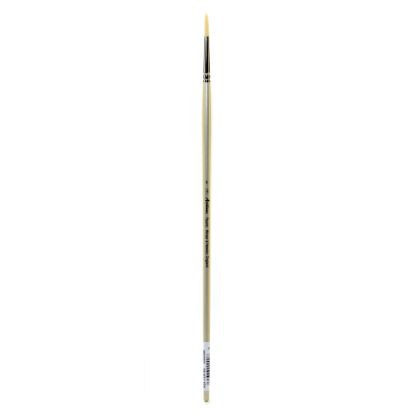 Picture of Winsor & Newton Artisan Series Paint Brush, Size 6, Round Bristle, Synthetic, Silver