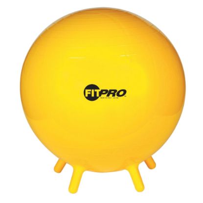 Picture of Champion Sports FitPro Ball With Stability Legs, 25 5/8in, Yellow