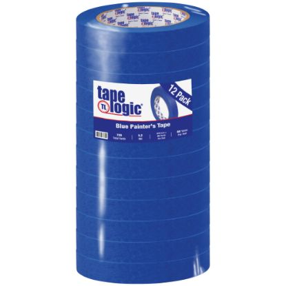 Picture of Tape Logic 3000 Painters Tape, 3in Core, 0.75in x 180ft, Blue, Case Of 12