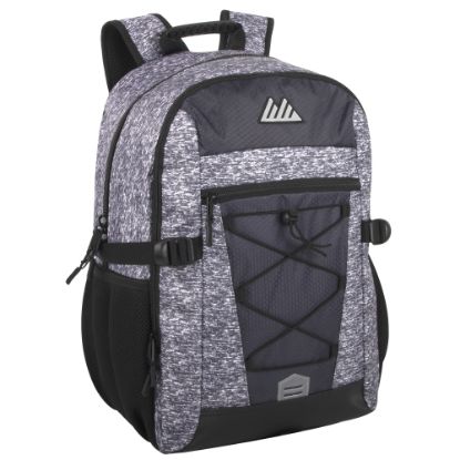 Picture of Trailmaker Bungee Backpack With 17in Laptop Sleeve, Gray