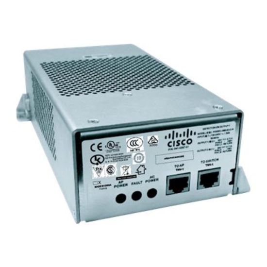 Picture of Cisco Power over Ethernet Injector