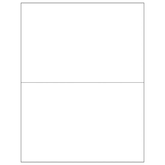 Picture of Tape Logic Inkjet/Laser Labels, LL135, Rectangle, 8 1/2in x 5 1/2in, White, Case Of 200