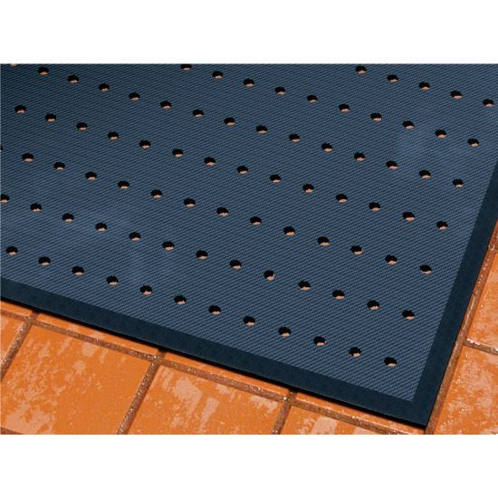 Picture of M+A Matting Complete Comfort  With Holes, 36in x 120in, Black