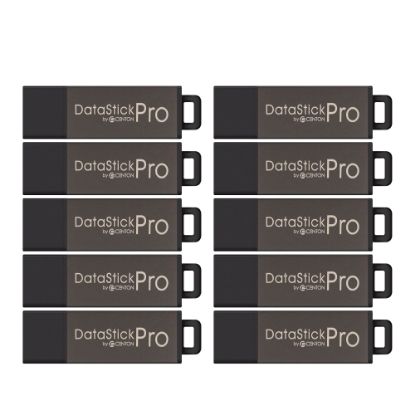 Picture of Centon DataStick Pro USB 2.0 Flash Drive, 8GB, Pack Of 10