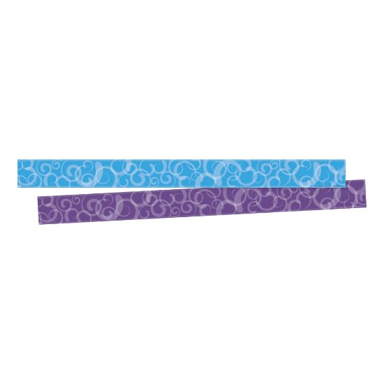 Picture of Barker Creek Double-Sided Border Strips, 3in x 35in, Surfs Up North Shore, Set Of 24