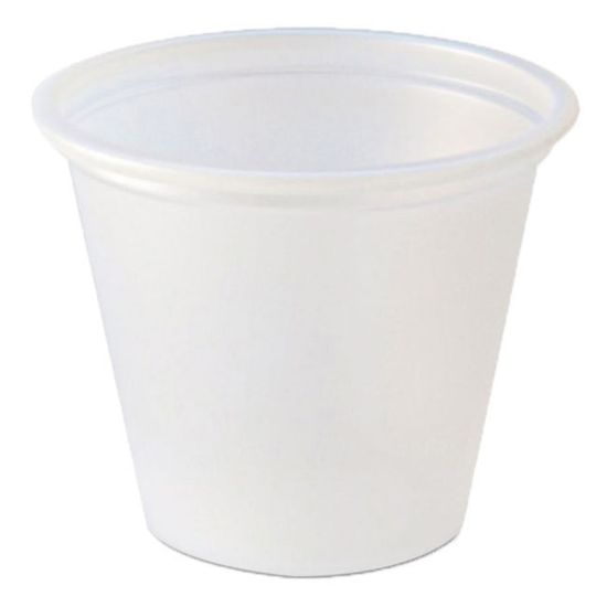 Picture of Plastic Food Portion Cups, 1 Oz, Clear, Tube Of 250