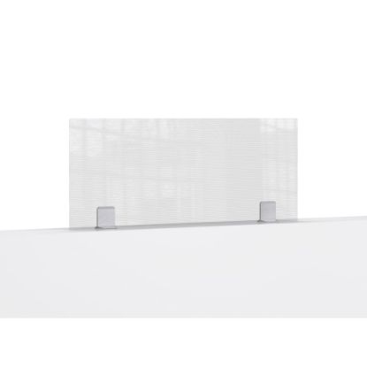 Picture of Rosseto Serving Solutions Avant Guarde 360 deg. Safety Shield, Sneeze Guard, 20in x 48in, Semi-Clear