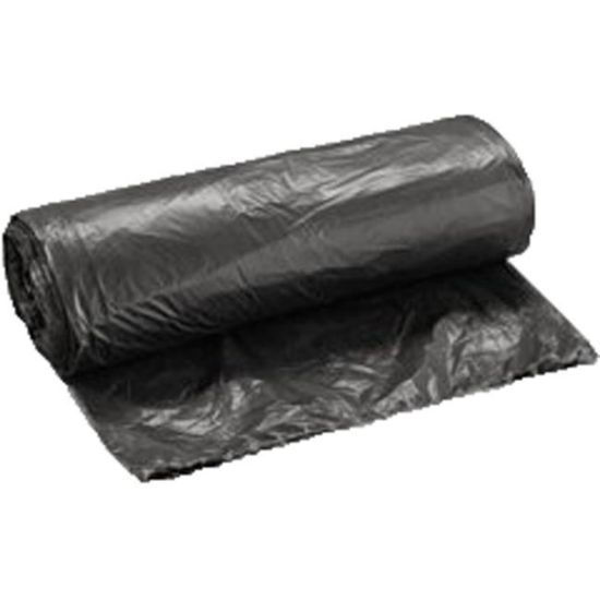 Picture of Trash Can Liners, 22 Microns Thick, 33in x 40in, Black, Carton Of 250