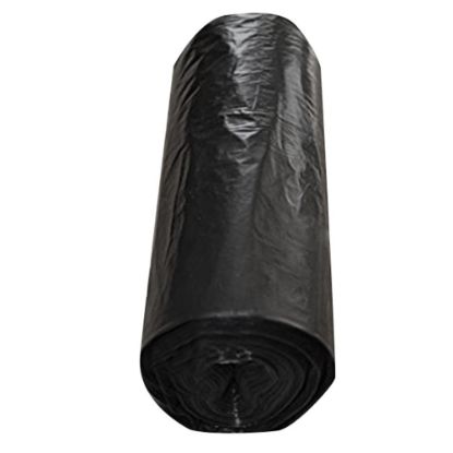 Picture of Pinnacle Trash Can Liners, 55 Gallons, 43in x 48in, Black, Case Of 150