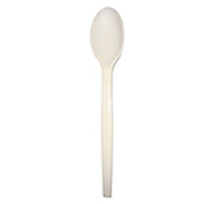 Picture of Primeware ECO Disposable Utensils, Spoons, Tan, Case Of 1,000