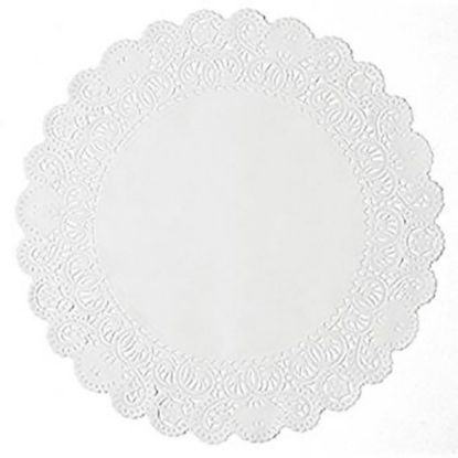 Picture of Round Lace Doilies, 6in, Carton Of 1,000