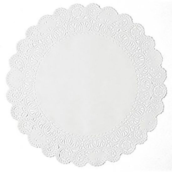 Picture of Round Lace Doilies, 6in, Carton Of 1,000