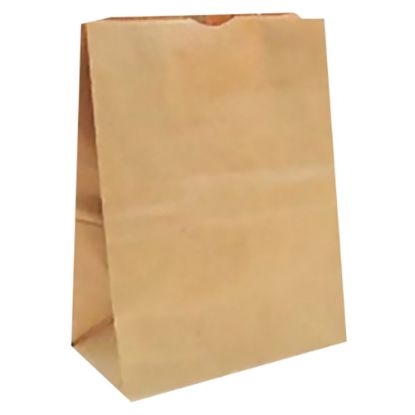 Picture of Duro Bag Novolex Paper Carry-Out Bags, 6 1/4inH x 9 3/4inW x 6 1/4inD, Brown, Pack Of 500