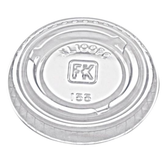 Picture of Plastic Lids For PC075 0.75/1 Oz Food Portion Cups, Carton Of 2,500