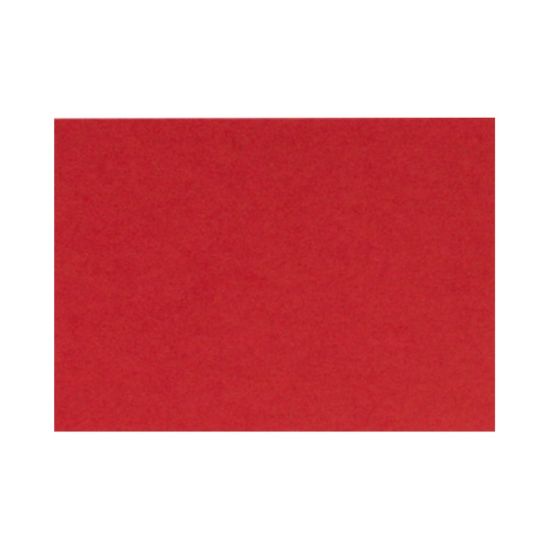 Picture of LUX Flat Cards, A7, 5 1/8in x 7in, Ruby Red, Pack Of 50