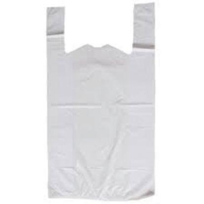 Picture of Plastic T-Shirt Bags, 10in x 5in x 19in