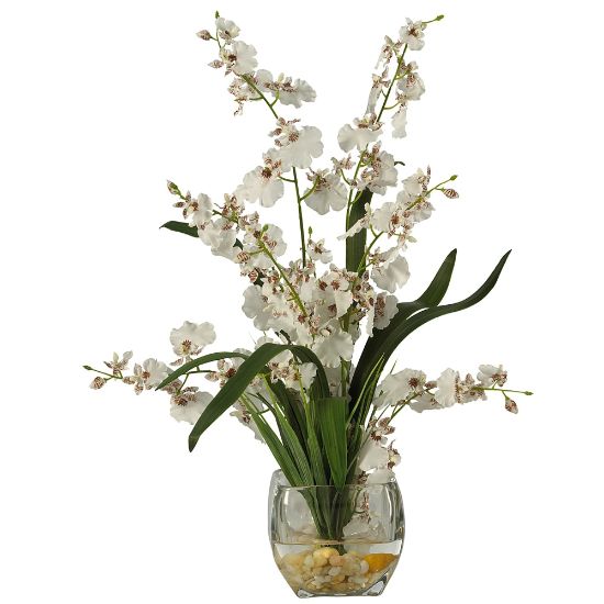 Picture of Nearly Natural 19in Dancing Lady Orchid, White