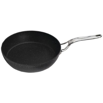 Picture of Starfrit The Rock Fry Pan with Stainless Steel Handle (8in) - Cooking, Frying - Dishwasher Safe - 8in Frying Pan - Rock