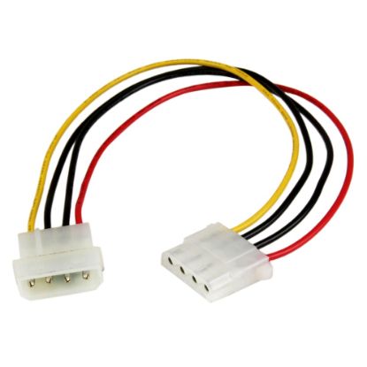 Picture of StarTech 12in LP4 Power Extension Cable - M/F