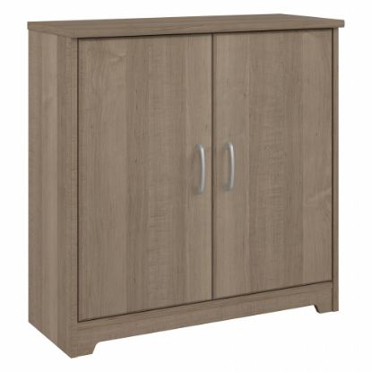 Picture of Bush Furniture Cabot Small 30inW Storage Cabinet With Doors, Ash Gray, Standard Delivery