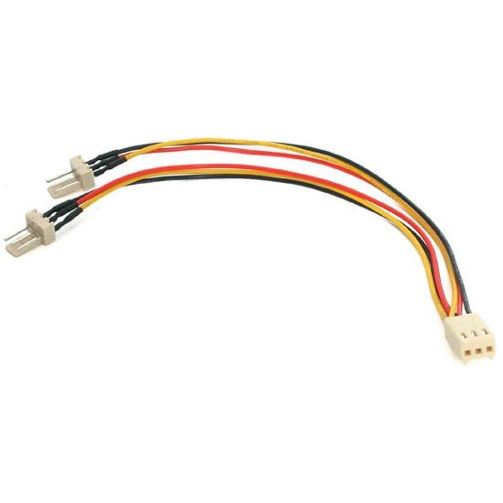 Picture of StarTech.com 6in TX3 Fan Power Splitter Cable