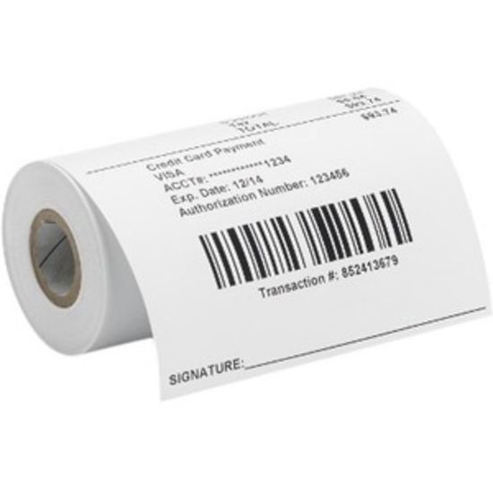 Picture of Zebra Z-Select Receipt Paper, 2in x 55ft, White,  Pack Of 36