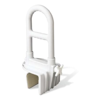 Picture of Medline Guardian Bi-Level Bathtub Grab Bar, White