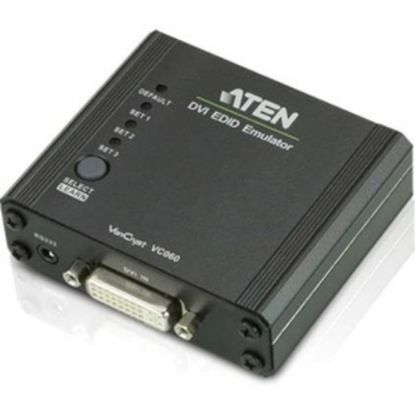 Picture of VanCryst VC060 DVI EDID Emulator-TAA Compliant - Functions: Video Emulation, Video Switcher - 1920 x 1200 - DVI - 1 Pack - External