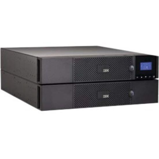 Picture of Lenovo RT3kVA 2U Rack or Tower UPS (100-125VAC) - 2U Rack/Tower - 120 V AC Input - 100 V AC, 120 V AC, 125 V AC Output - 1 x NEMA L5-30R, 6 x NEMA 5-20R