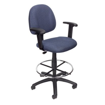 Picture of Boss Office Products Drafting Stool, Adjustable Arms