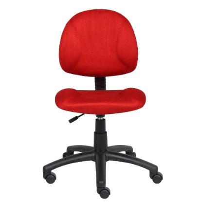 Picture of Boss Office Products Microfiber Task Chair, Red